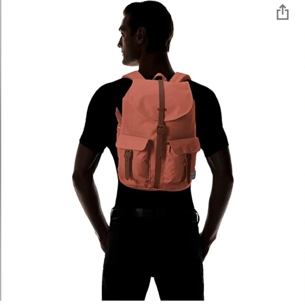 NWT Herschel Dawson Backpack Apricot Orange 20.5L Small Flaw